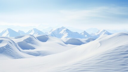 ridges mountains on white