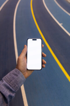 Cell phone Screen blank track