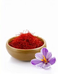 Fototapeta premium Saffron spice threads