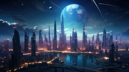 Fototapeta premium dystopian book genre