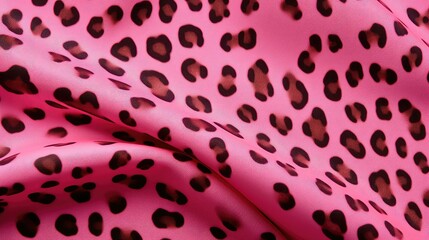 Obraz premium vibrant pink leopard print