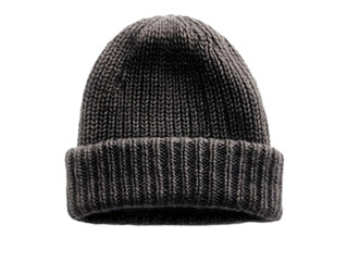 Stylish black knit beanie, perfect for winter fashion and outdoor activities, combining warmth and comfort in a versatile accessory.