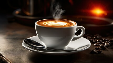 Fototapeta premium close images of coffee