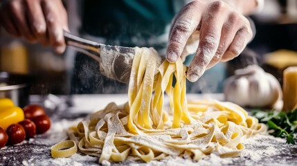 Explore the art of pasta making in a hands-on cooking class.