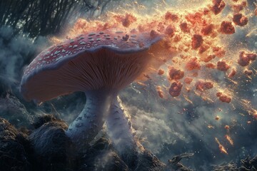 A microscopic view of a single-celled organism floating in water under a microscope.