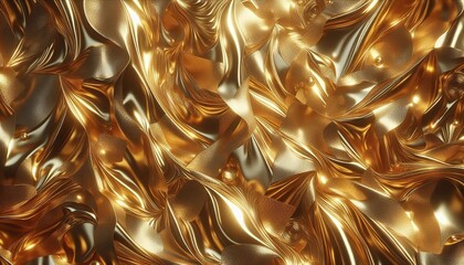 Golden light texture shines in abstract holiday celebration