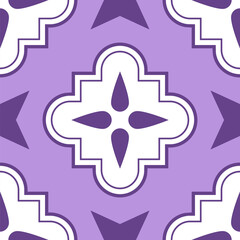 pattern seamless with purple color