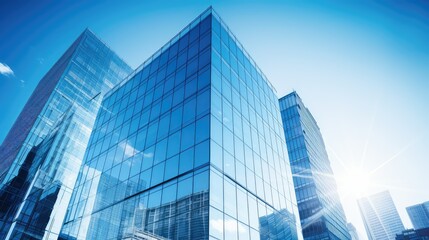 Obraz premium prosperity wealth blue