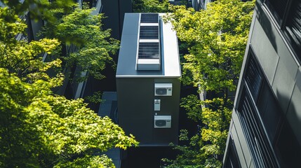 Urban oasis with modern sustainable design