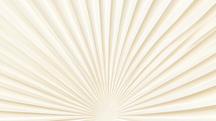 Seamless minimalist Art Deco linear sunburst in soft ivory, refined high-end architectural pattern, sophisticated geometric elegance