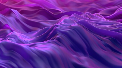 Obraz premium Eye-catching 3D rendered gradient design element that is ideal for use in banners, wallpapers, and posters. The smooth gradient transitions and three-dimensional effect create an appealing visual that