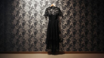 dress pattern black