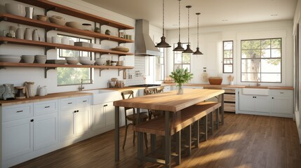 Fototapeta premium style remodeling kitchen