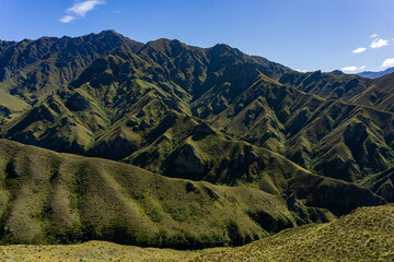 ニュージーランド「テアラロア」の山岳風景
