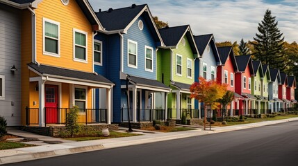 Obraz premium homes housing affordable