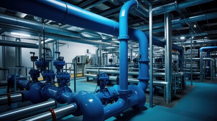 Fototapeta premium desalination water treatment equipment