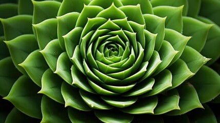 spirals green geometry