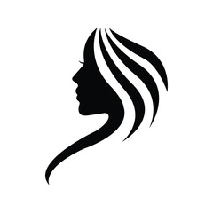 woman logo icon vector