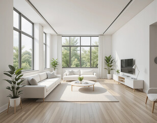 Fototapeta premium Smart & Simple – Stunning Minimalist Studio Illustrations for Modern Urban Living