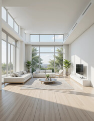 Fototapeta premium Smart & Simple – Stunning Minimalist Studio Illustrations for Modern Urban Living