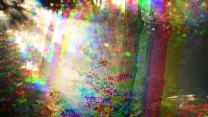 RGB Shift Zoom In Transitions