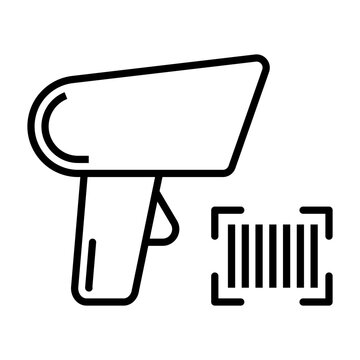 recommend clip art: barcode scanner icon vector design symbol templates
