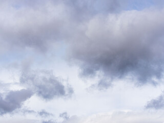 Obraz premium 春の曇りがちな空05