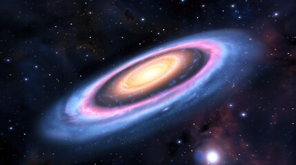 Exploring the cosmic wonder of a spiral galaxy in deep space stunning visuals of celestial phenomena