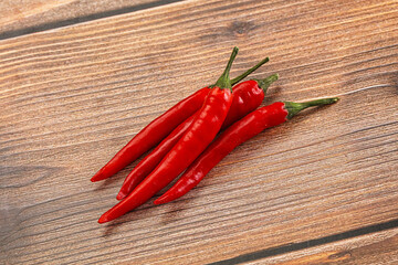 Spice ripe red chili pepper