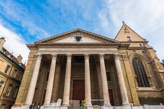 The Majestic Facade of St. Pierre Cathedral