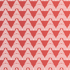 vector seamless pattern with hearts