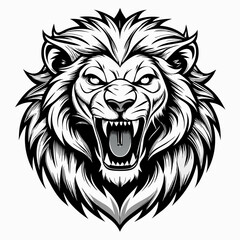 lion head mascot