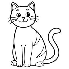 black and white cat