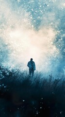 Obraz premium Solitude: A Journey into Contemplation