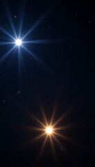 Fototapeta premium The Dark Universe Distant Celestial Bodies Background