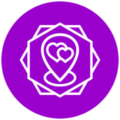 Vector Design Wedding Placeholder Icon Style