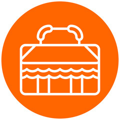 Vector Design Suitcase Icon Style