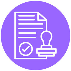 Obraz premium Vector Design Stamped Icon Style