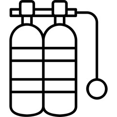 Oxygen Tank Icon