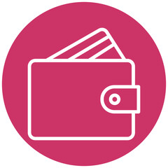 Vector Design Wallet Icon Style