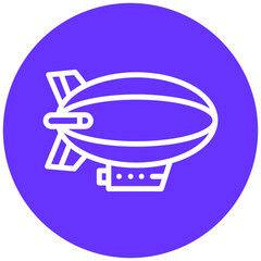 Vector Design Zeppelin Icon Style © Srxtreme