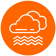 Vector Design Foggy Icon Style