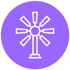 Vector Design Windmill Icon Style