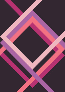 Abstract rhombus