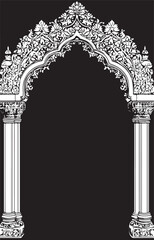 Islamic Calligraphy & Ornamental Arch