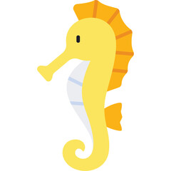 Fototapeta premium Seahorse Illustration