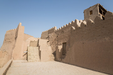 Konya Ark (Old Fortress) is the citadel in the Itchan Kala