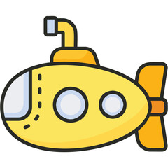 Submarine Sticker