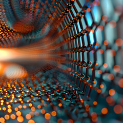 Obraz premium Futuristic Vortex with Abstract Motion