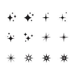 Glowing Spark Icon for Websites, Apps, and Presentations